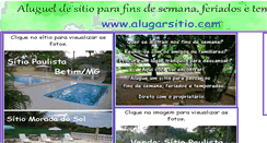 Desktop Screenshot of alugarsitio.com